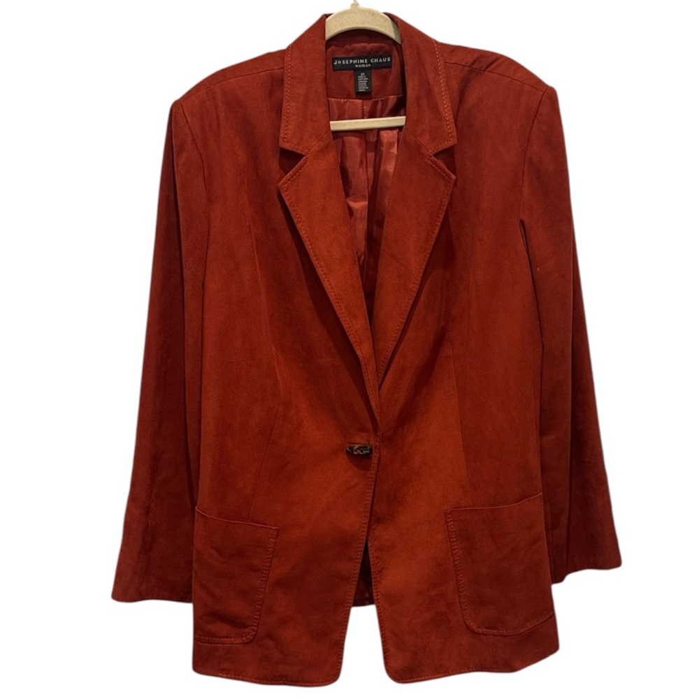 Josephine Chaus Vintage Rust Blazer Size 22
